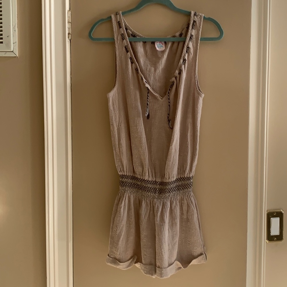 Free People Cotton Gauze Romper. XS